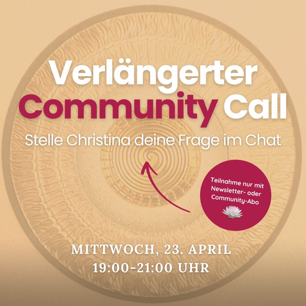Verlängerter Community Call - Aufzeichnung